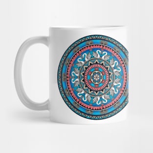 Swan lotus mandala Mug